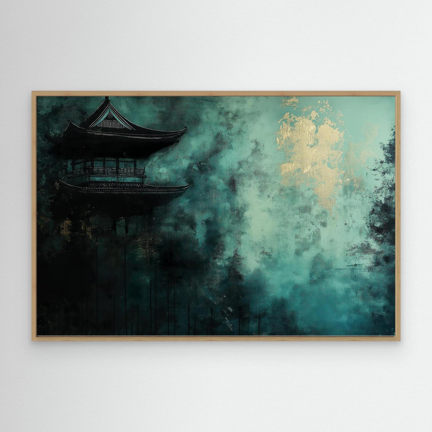 Temple of Darkness Canvas Print Robussi
