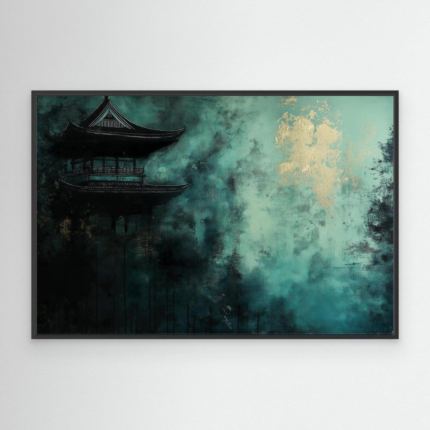 Temple of Darkness Canvas Print Robussi