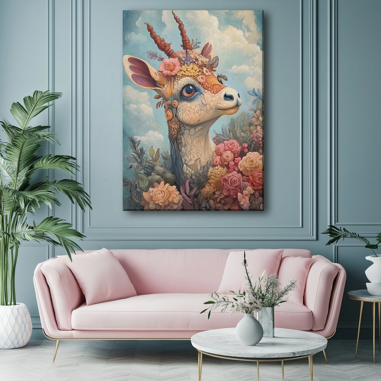 Wondering Canvas Print Robussi