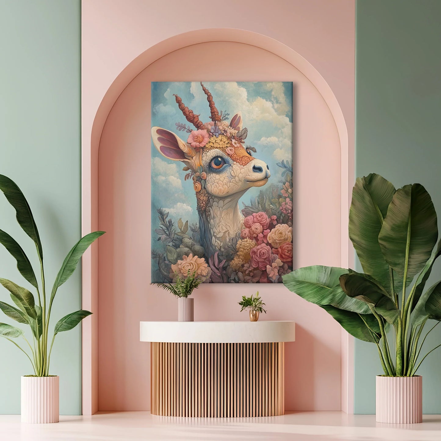 Wondering Canvas Print Robussi