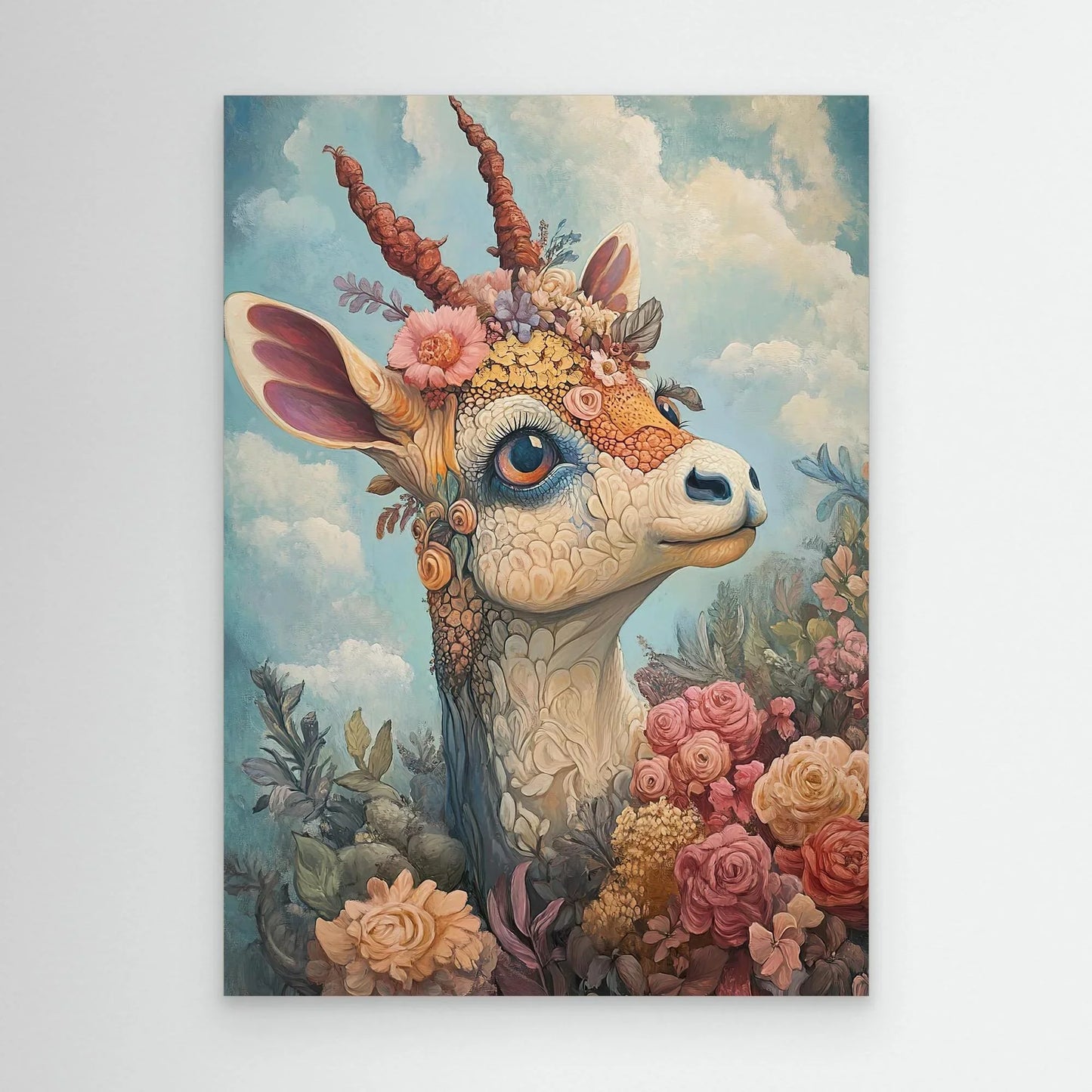 Wondering Canvas Print Robussi