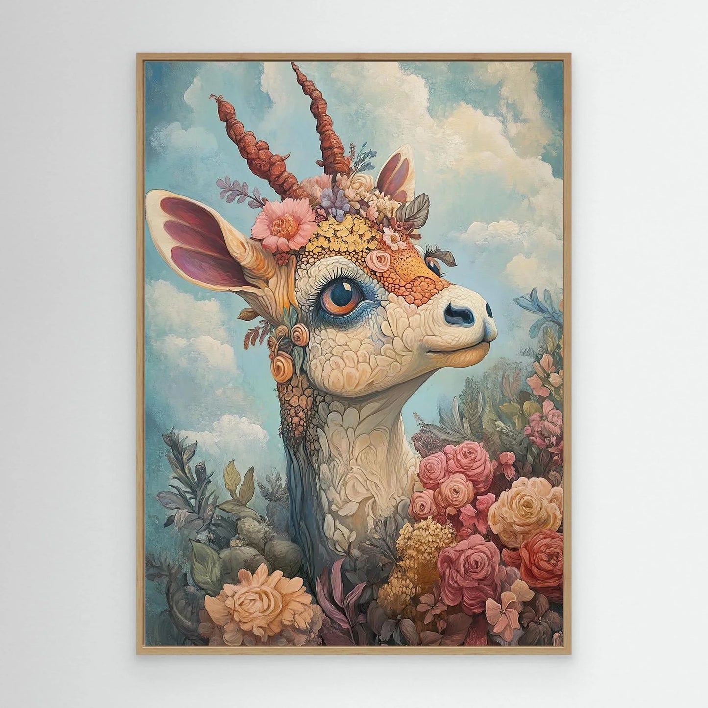 Wondering Canvas Print Robussi
