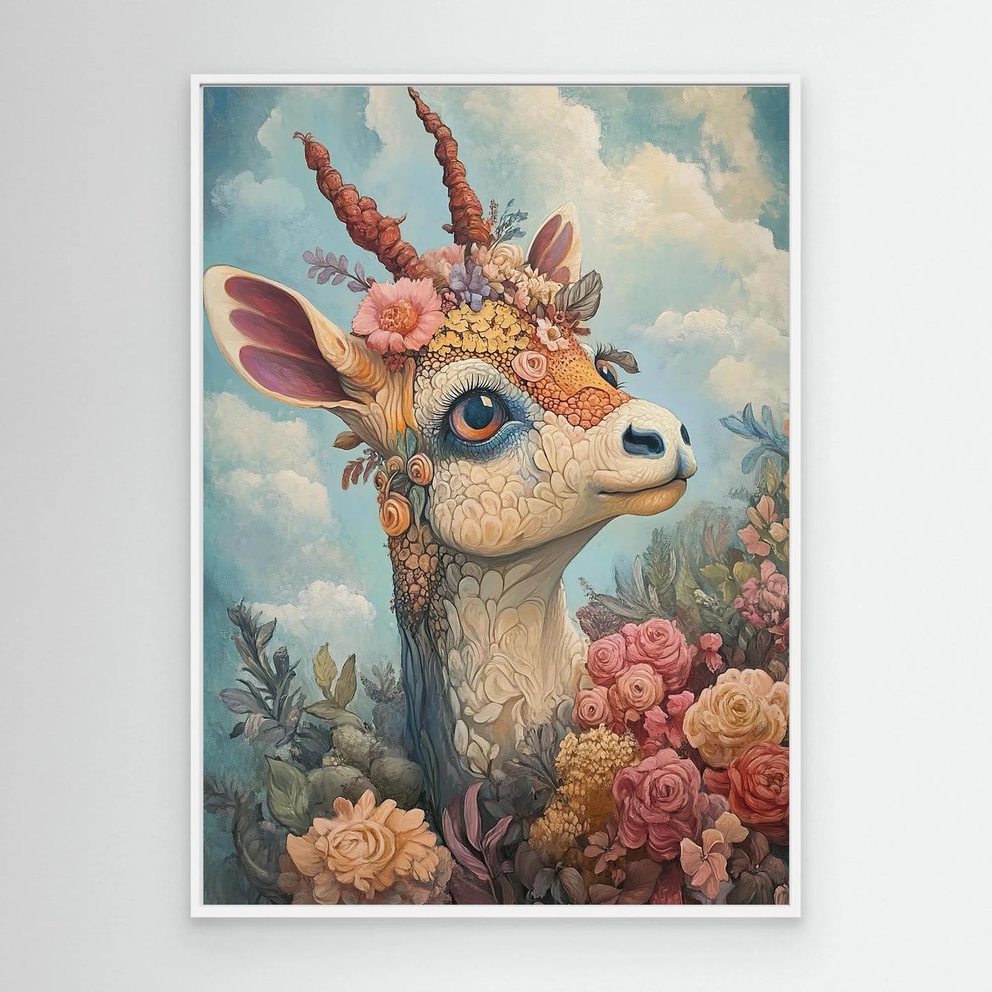 Wondering Canvas Print Robussi