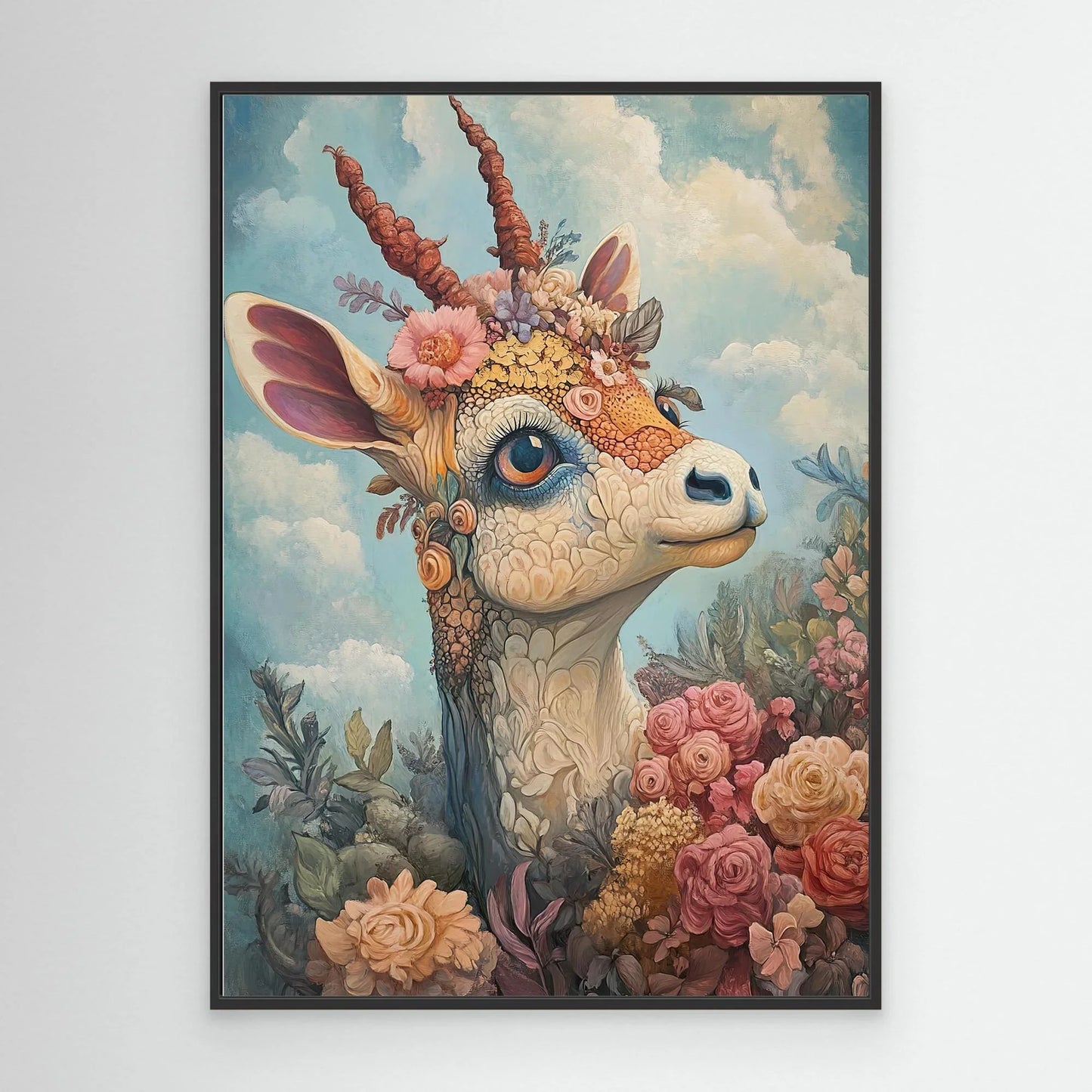 Wondering Canvas Print Robussi