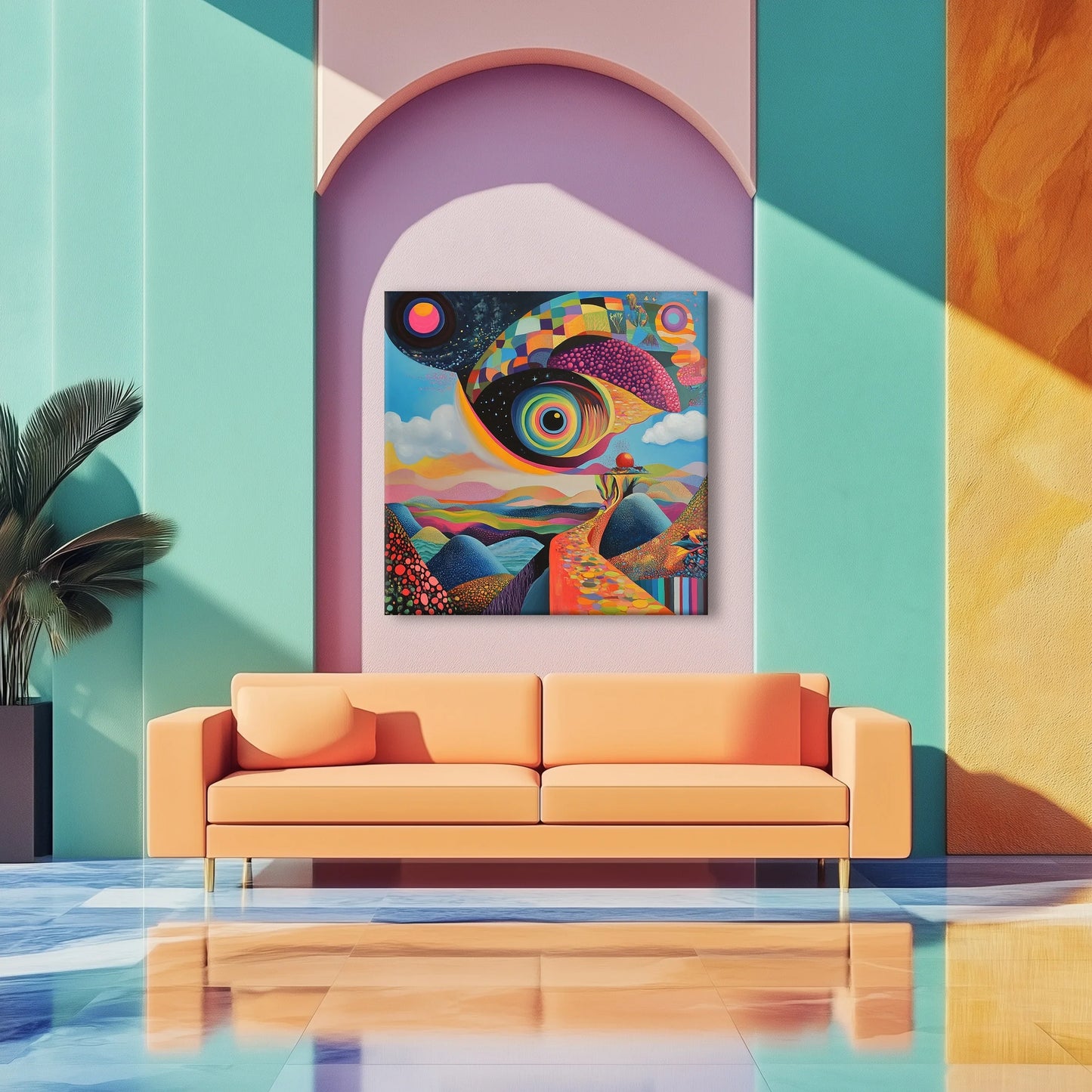 Wonderway Canvas Print Robussi