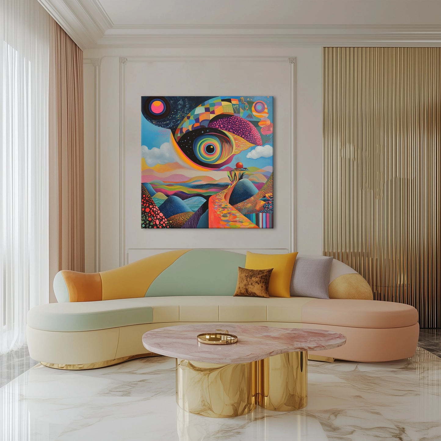 Wonderway Canvas Print Robussi