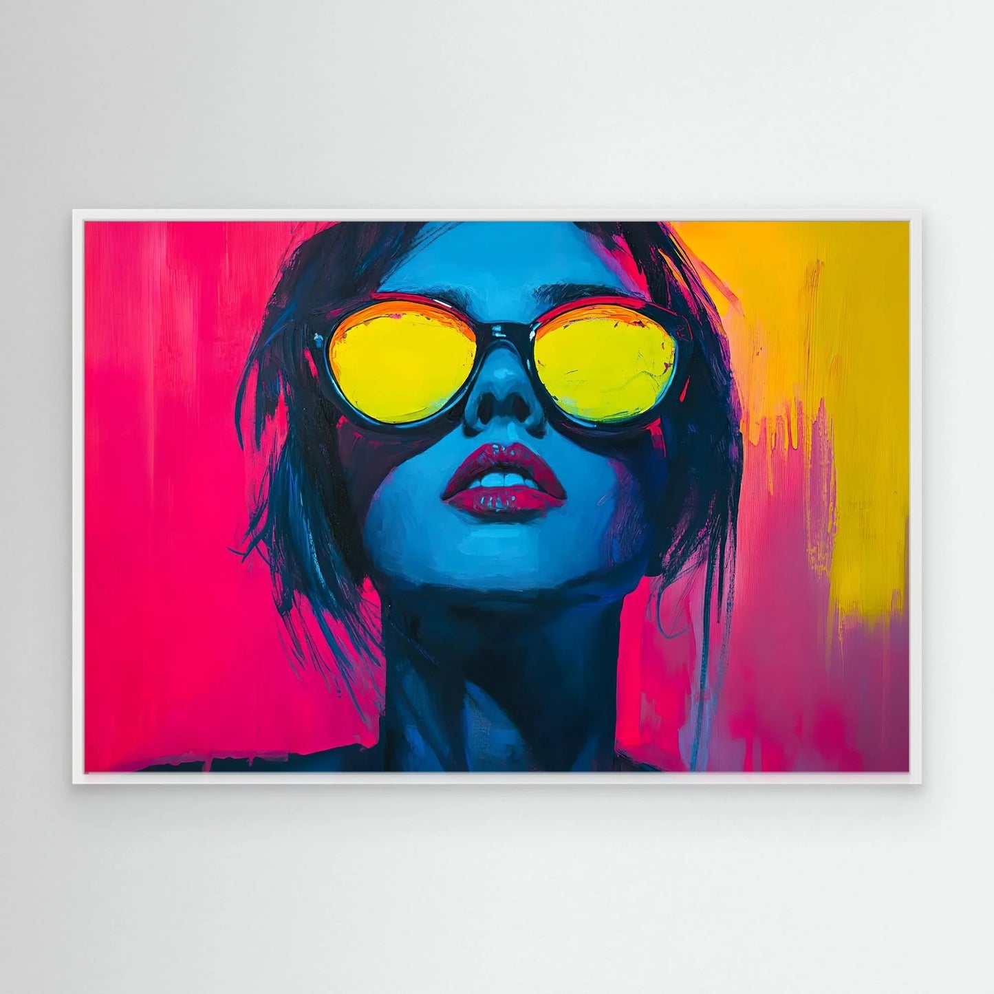 Yellow Haze Canvas Print Robussi