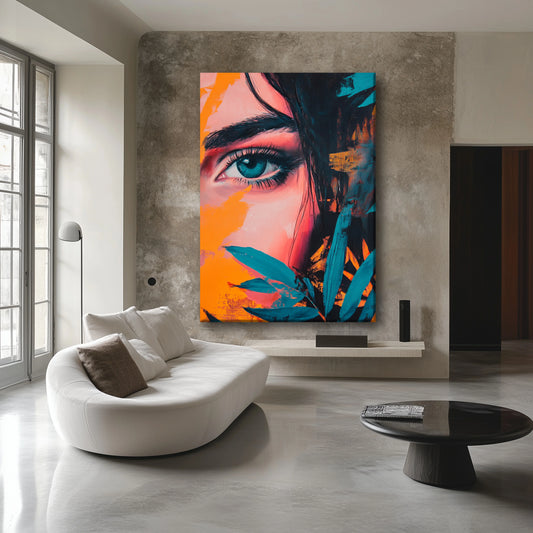 Daughter of the Jungle Canvas Print Robussi