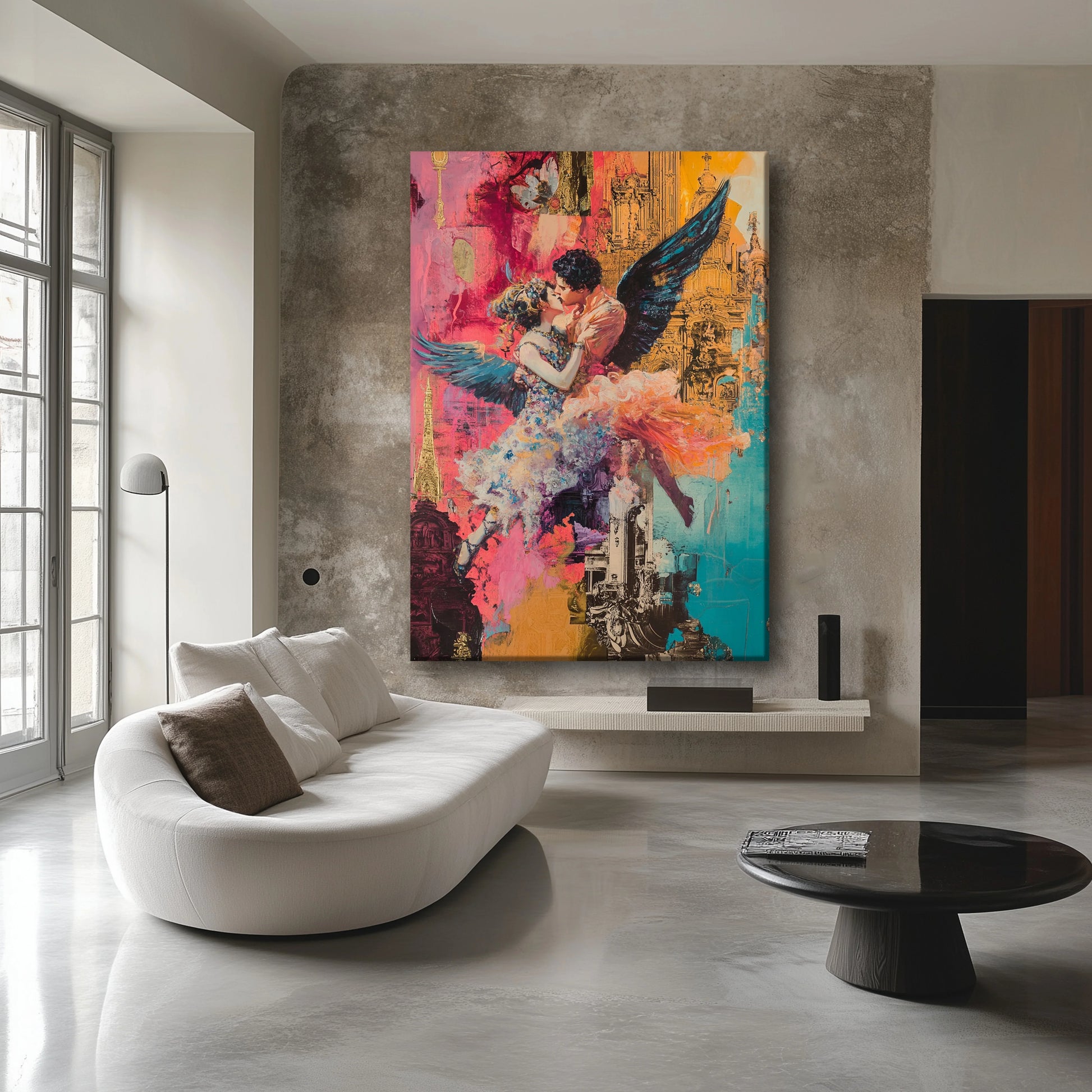 Angel's Kiss Canvas Print Printumo
