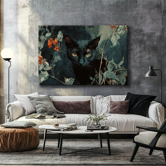 Bagira Canvas Print Robussi