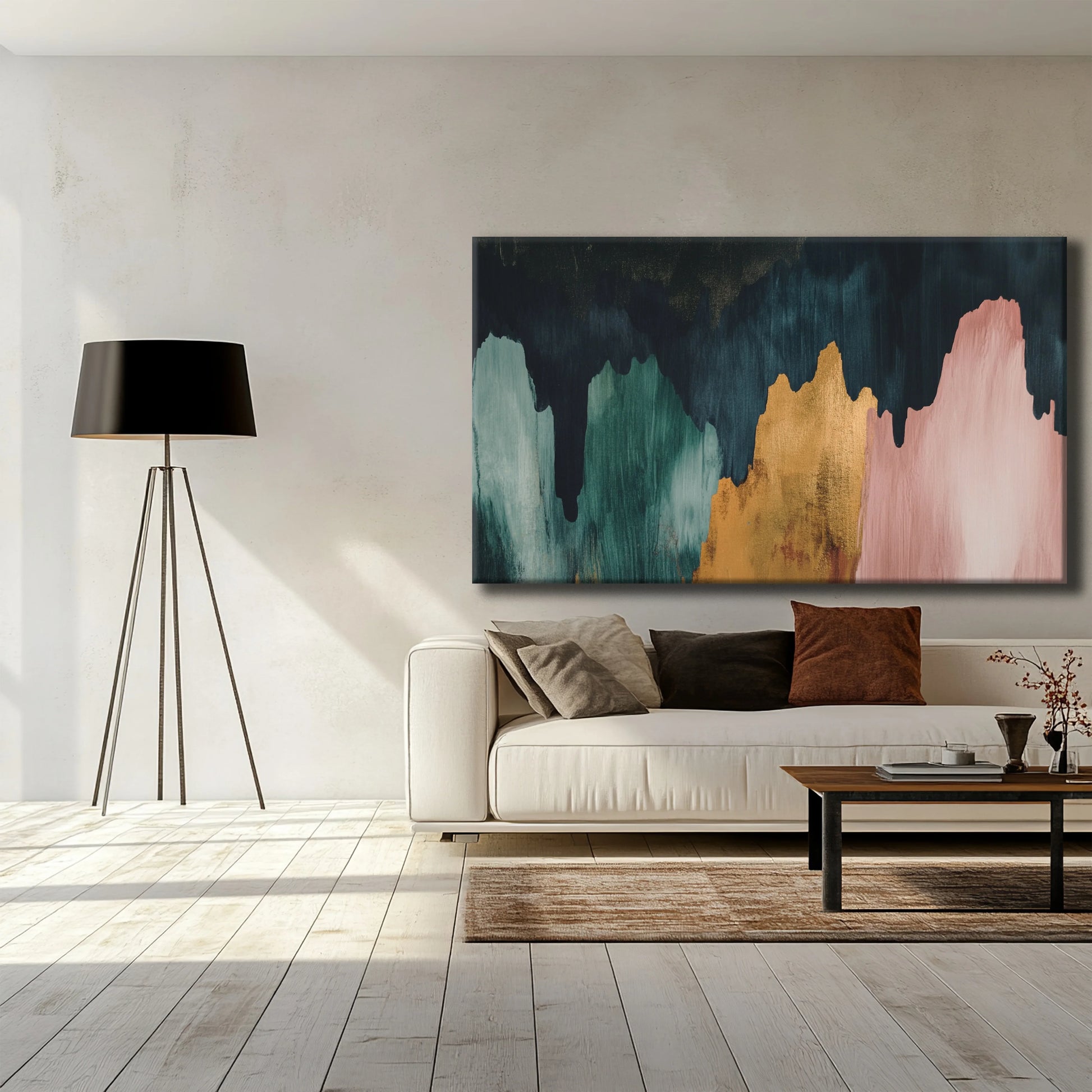 Beauty in the Mess Canvas Print Robussi