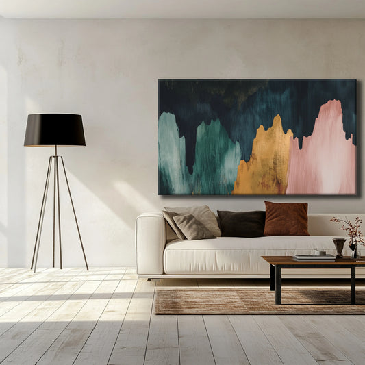Beauty in the Mess Canvas Print Robussi