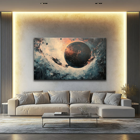 Black Hole Canvas Print Robussi
