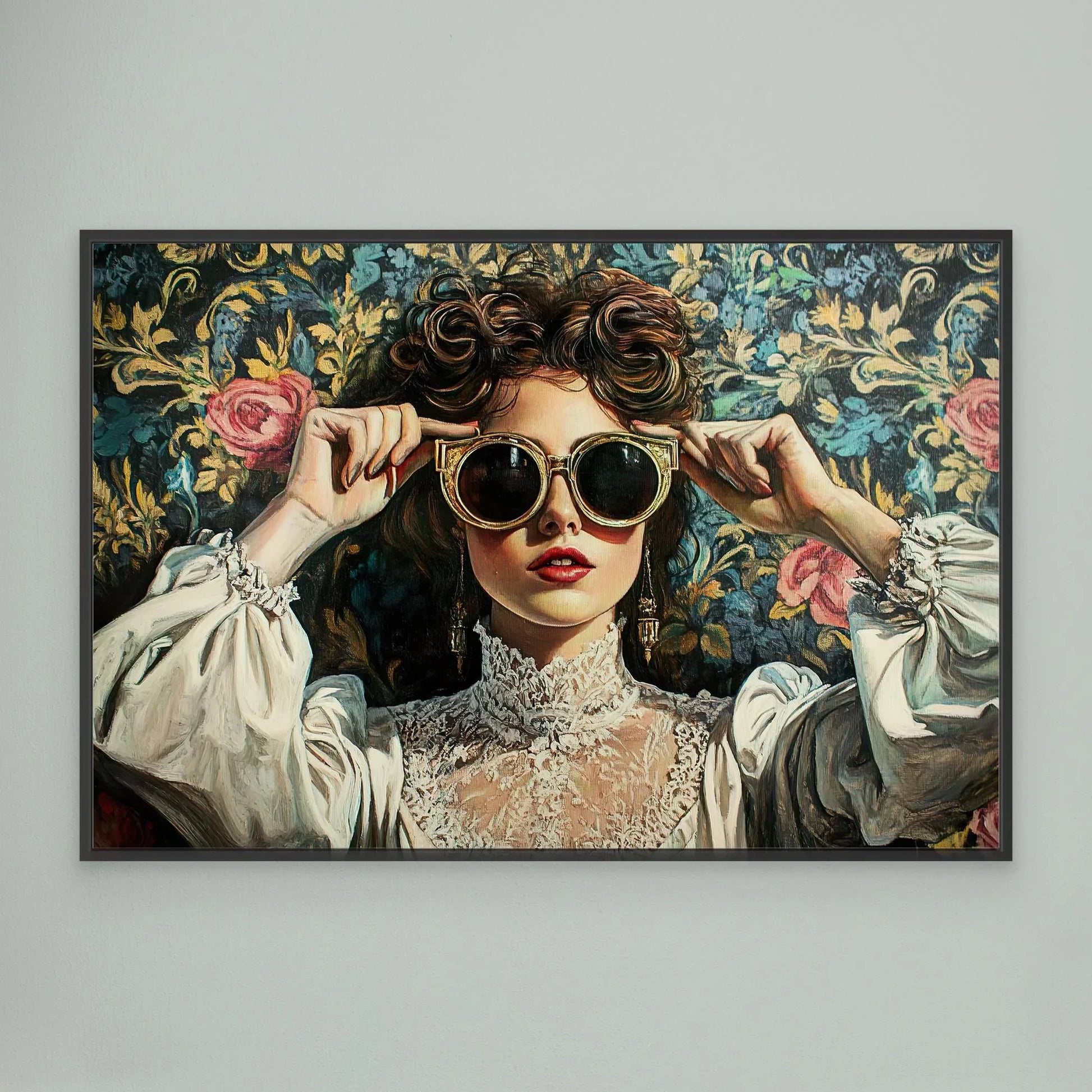 Blooming Popstar Canvas Print Robussi