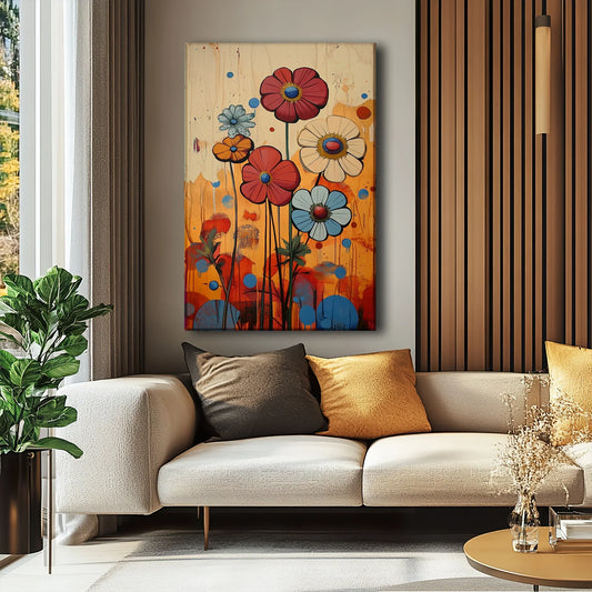 Burning Passion Canvas Print Robussi