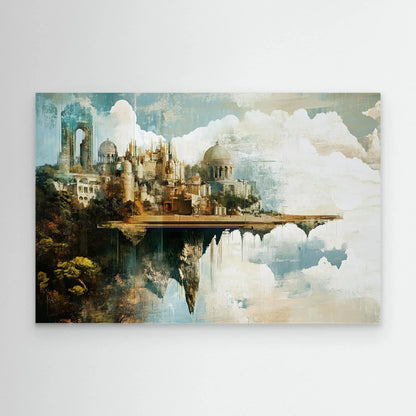 City of the Skies Canvas Print Robussi