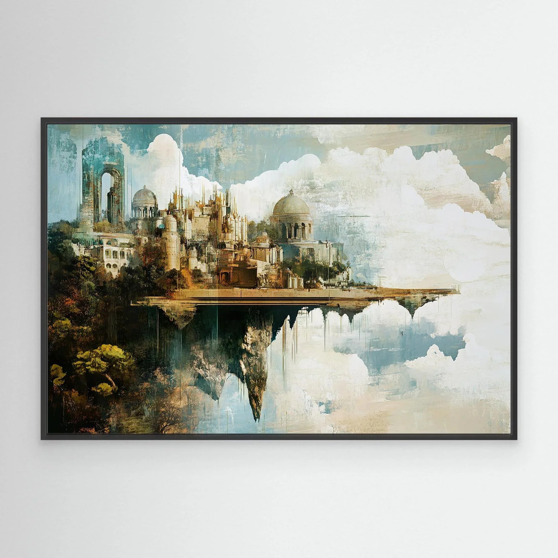 City of the Skies Canvas Print Robussi