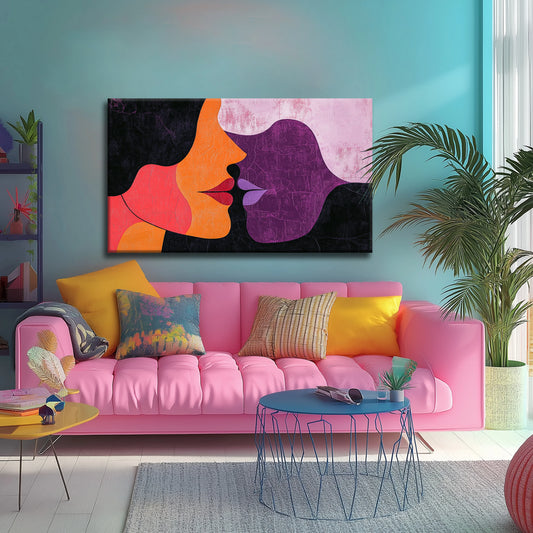 Close Seduction Canvas Print Robussi