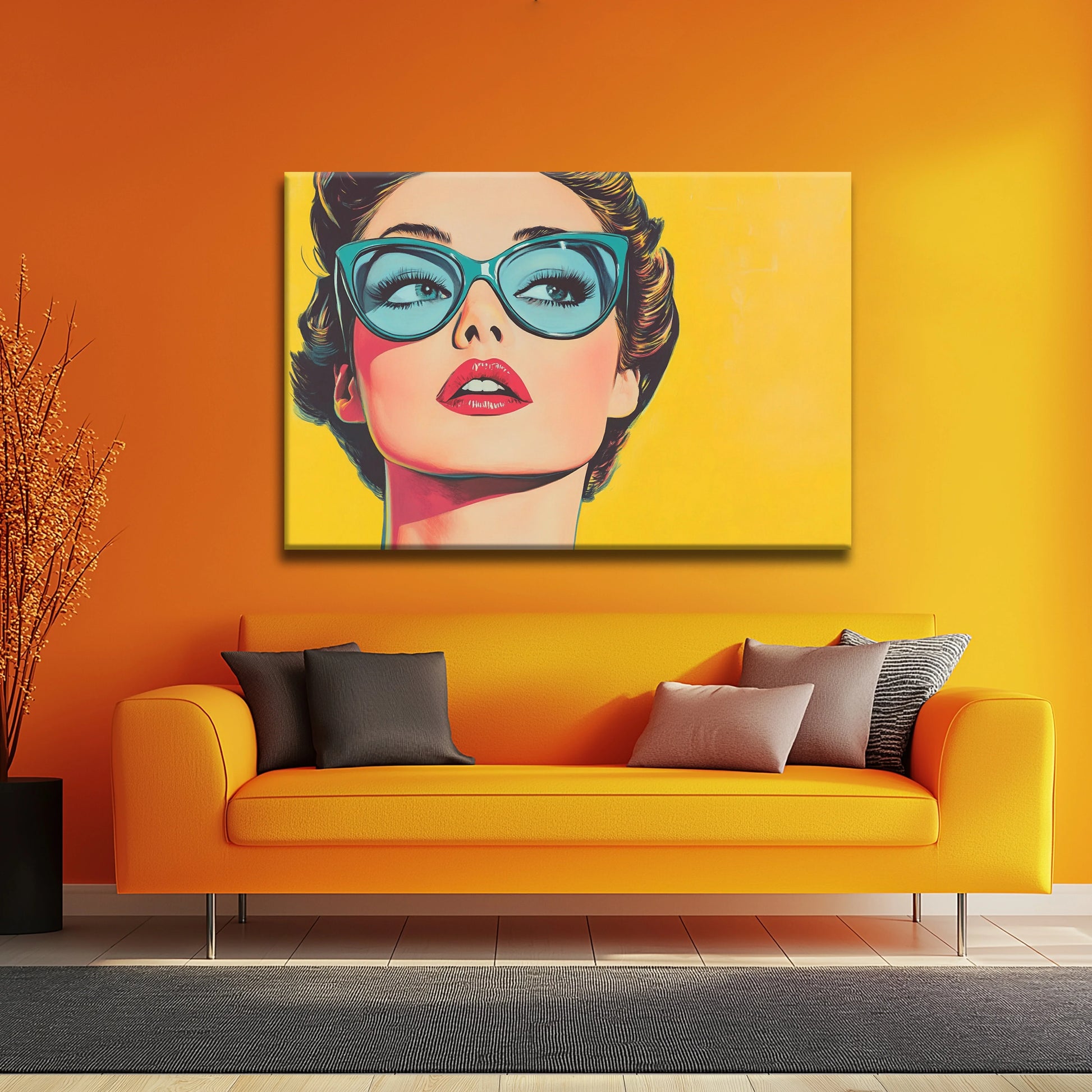 Confidence Canvas Print Robussi