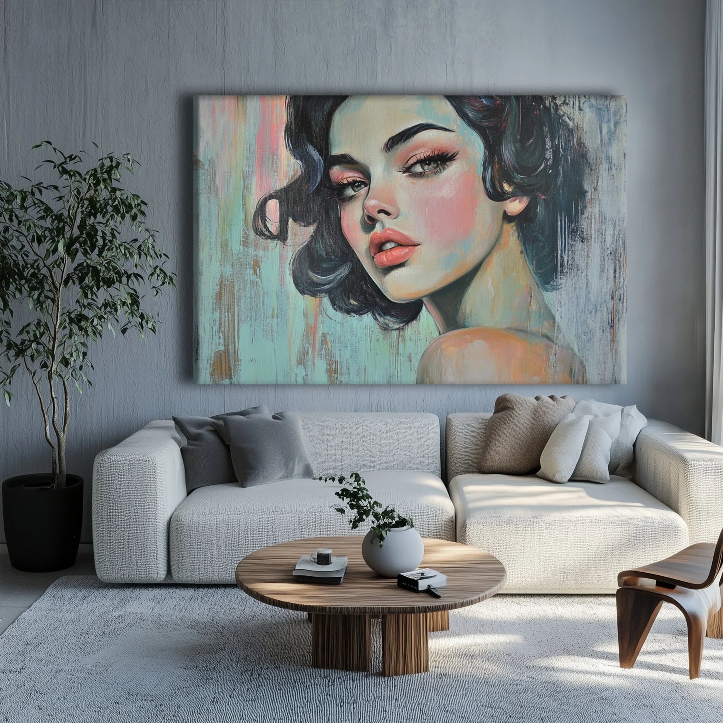 Dark Temptations Canvas Print Robussi