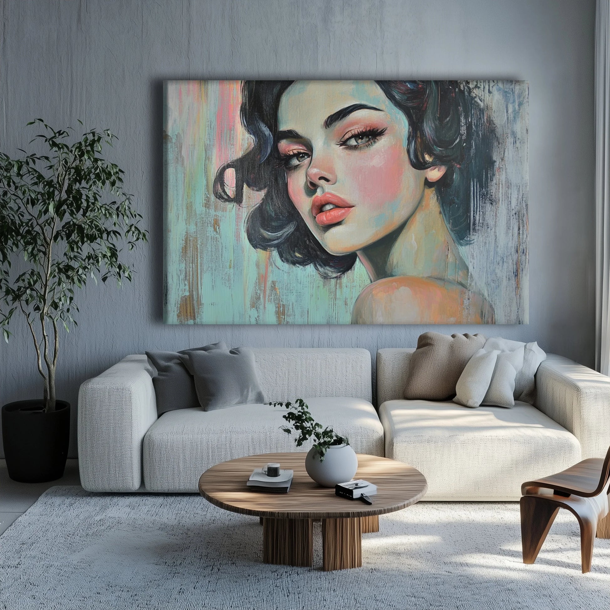 Dark Temptations Canvas Print Robussi