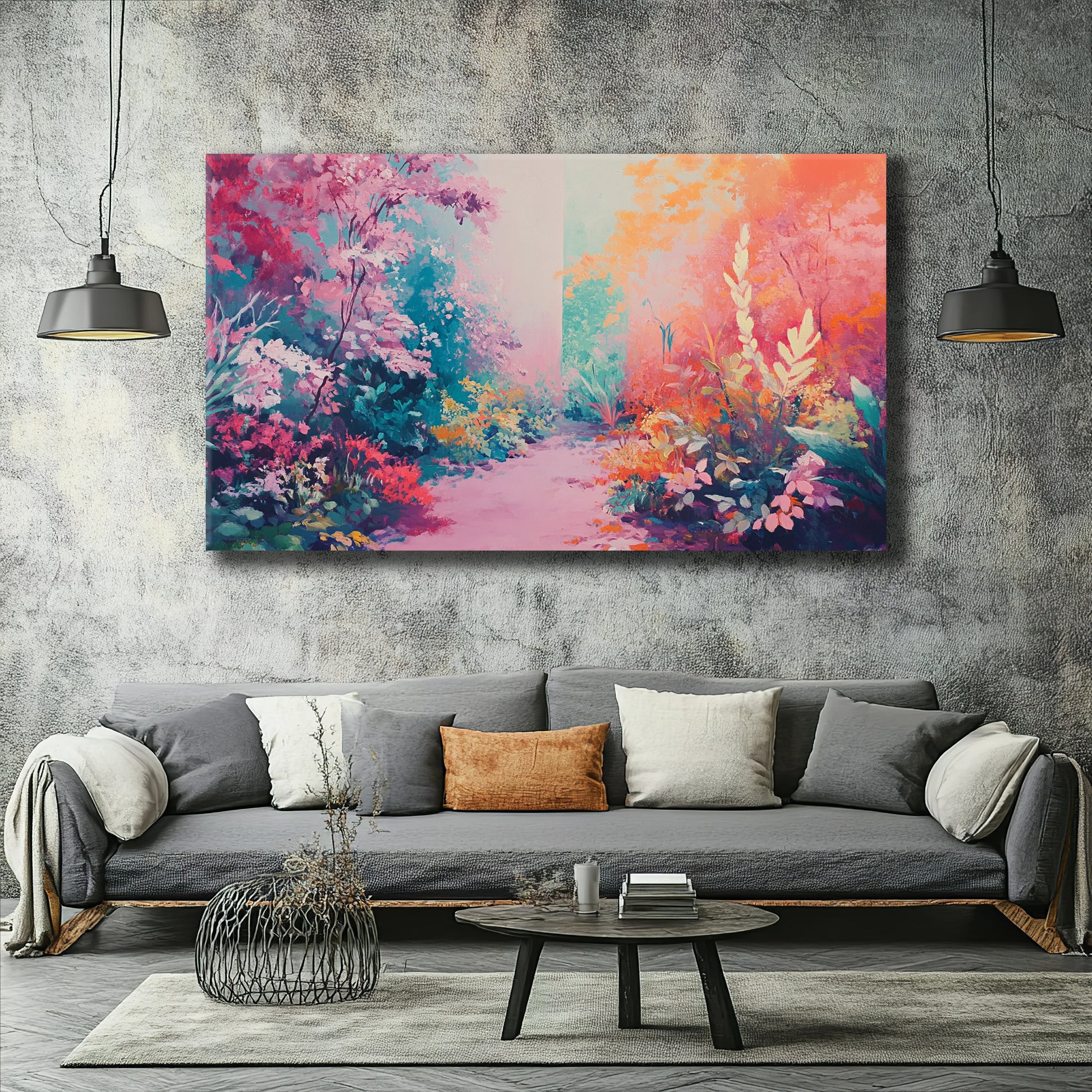 Dream Garden Canvas Print Robussi
