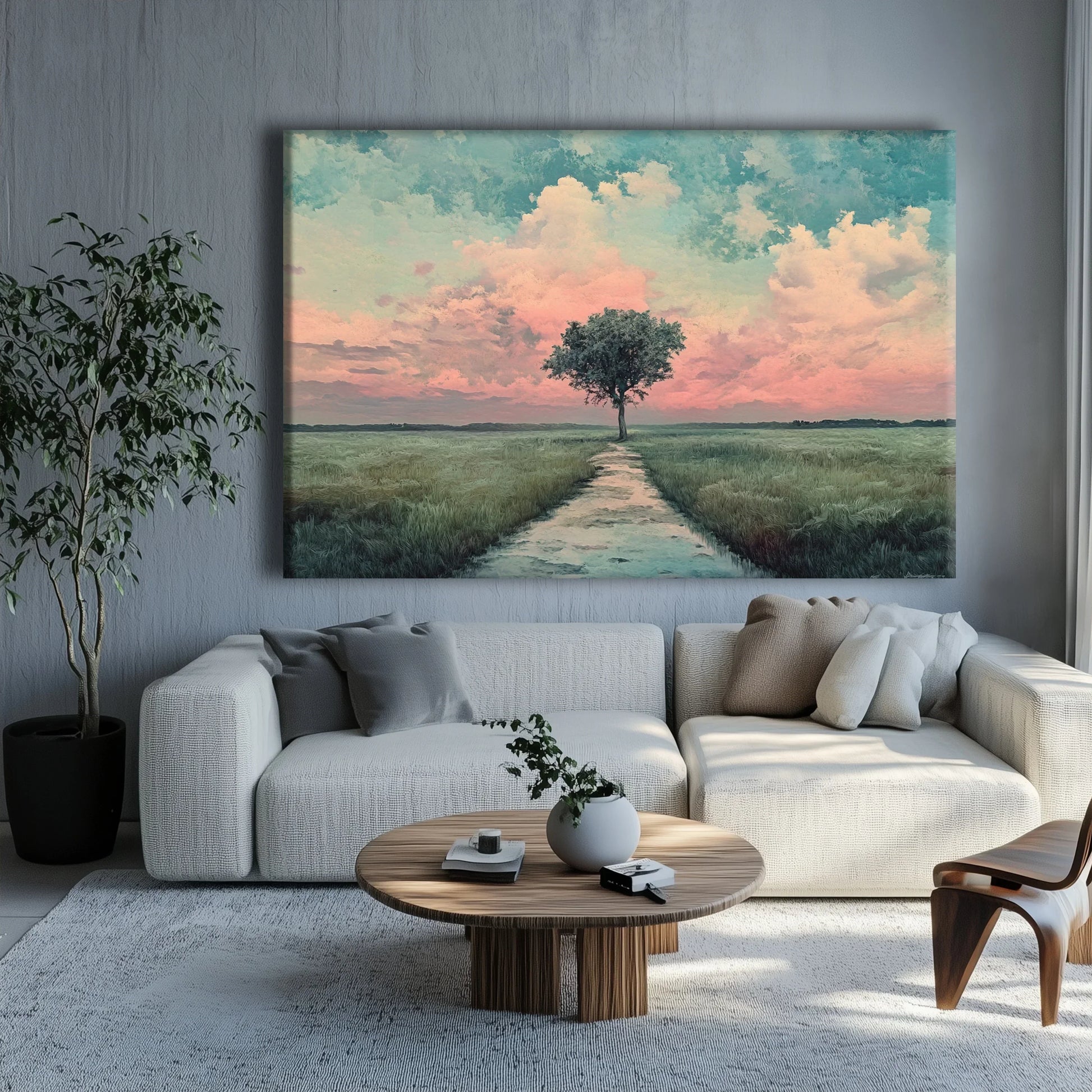 Forbidden Tree Canvas Print Robussi