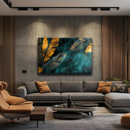 Fallen Jungle Canvas Print Robussi