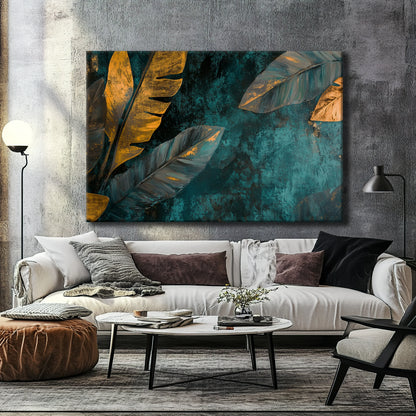 Fallen Jungle Canvas Print Robussi