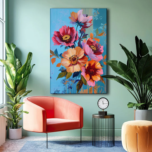 Flowers of the Sea Canvas Print Robussi