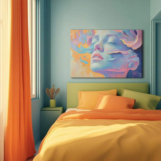 Flowing Canvas Print Robussi