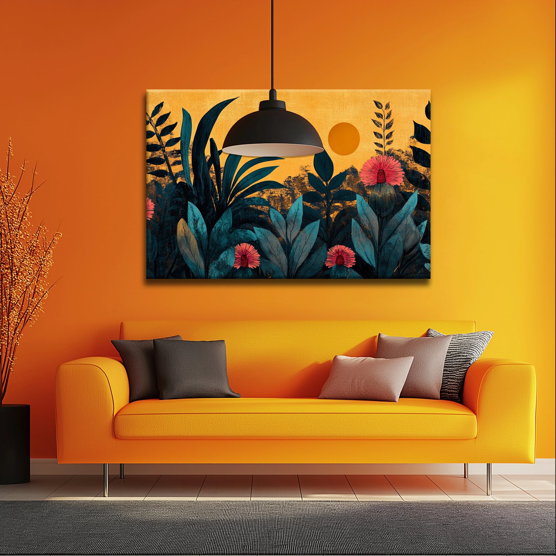 Fruits of the Garden Canvas Print Robussi