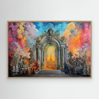 Gate of Heaven Canvas Print Robussi