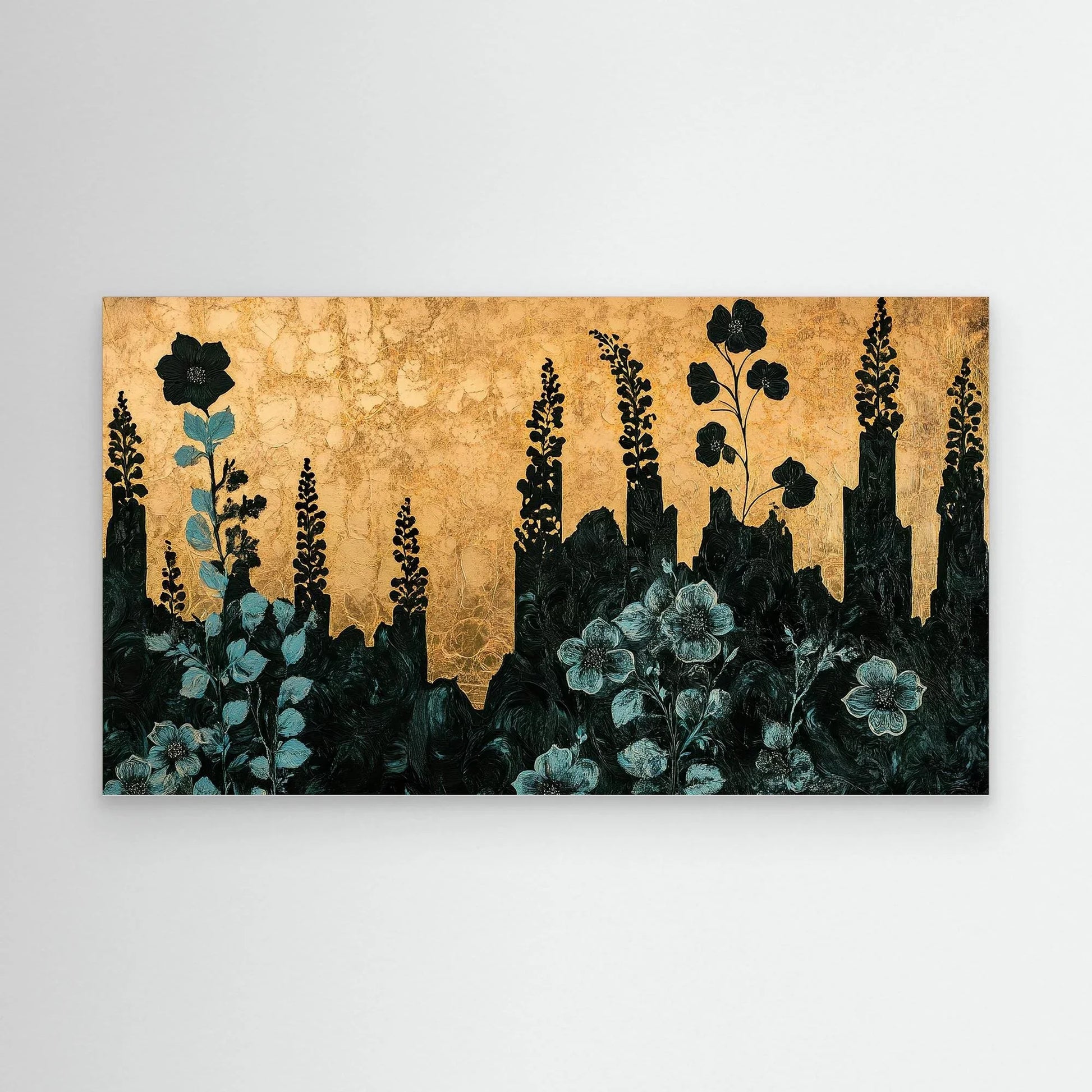 Golden Garden Canvas Print Robussi