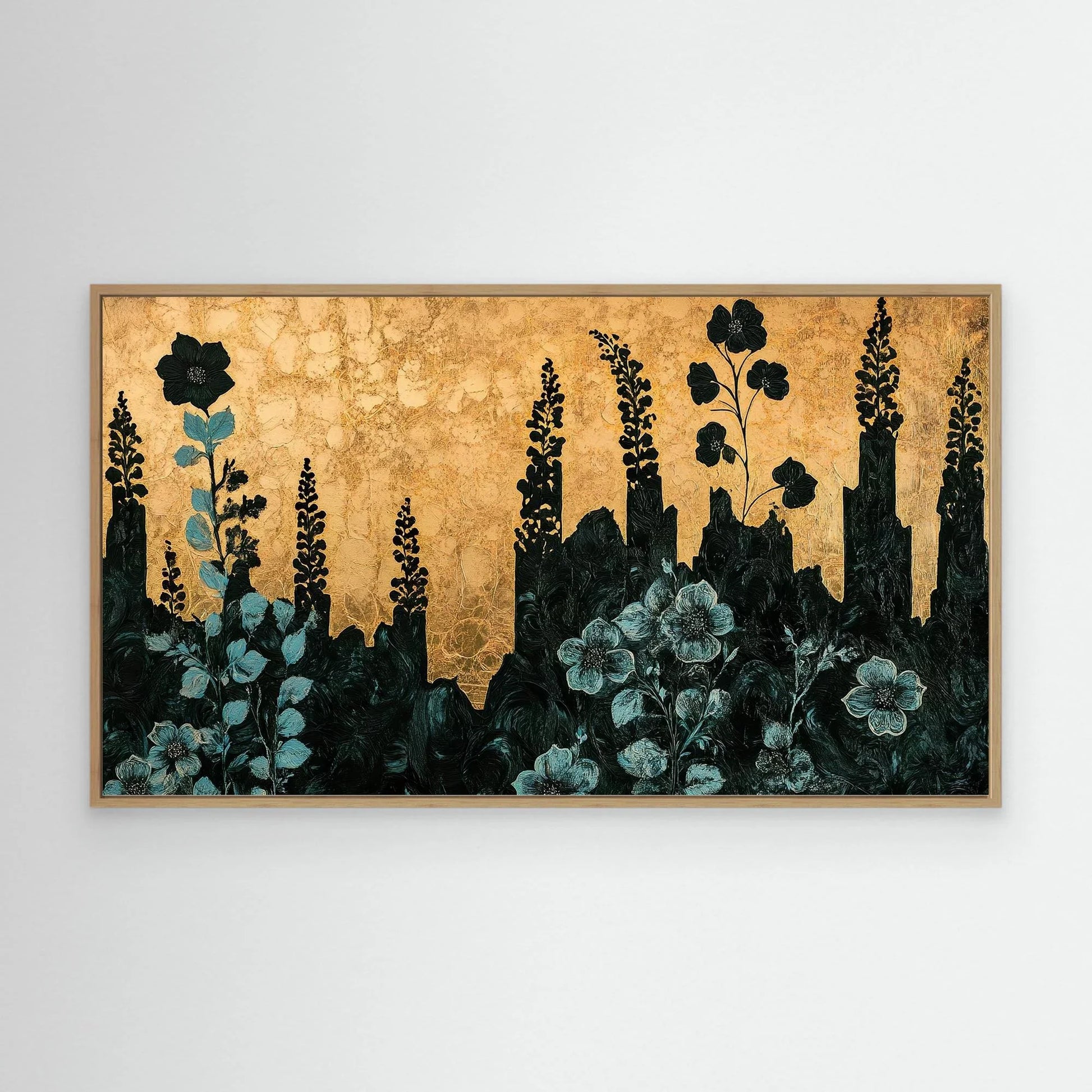 Golden Garden Canvas Print Robussi