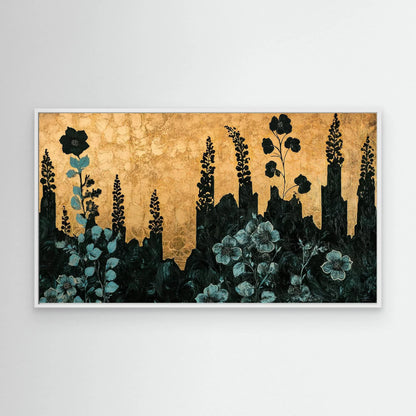 Golden Garden Canvas Print Robussi