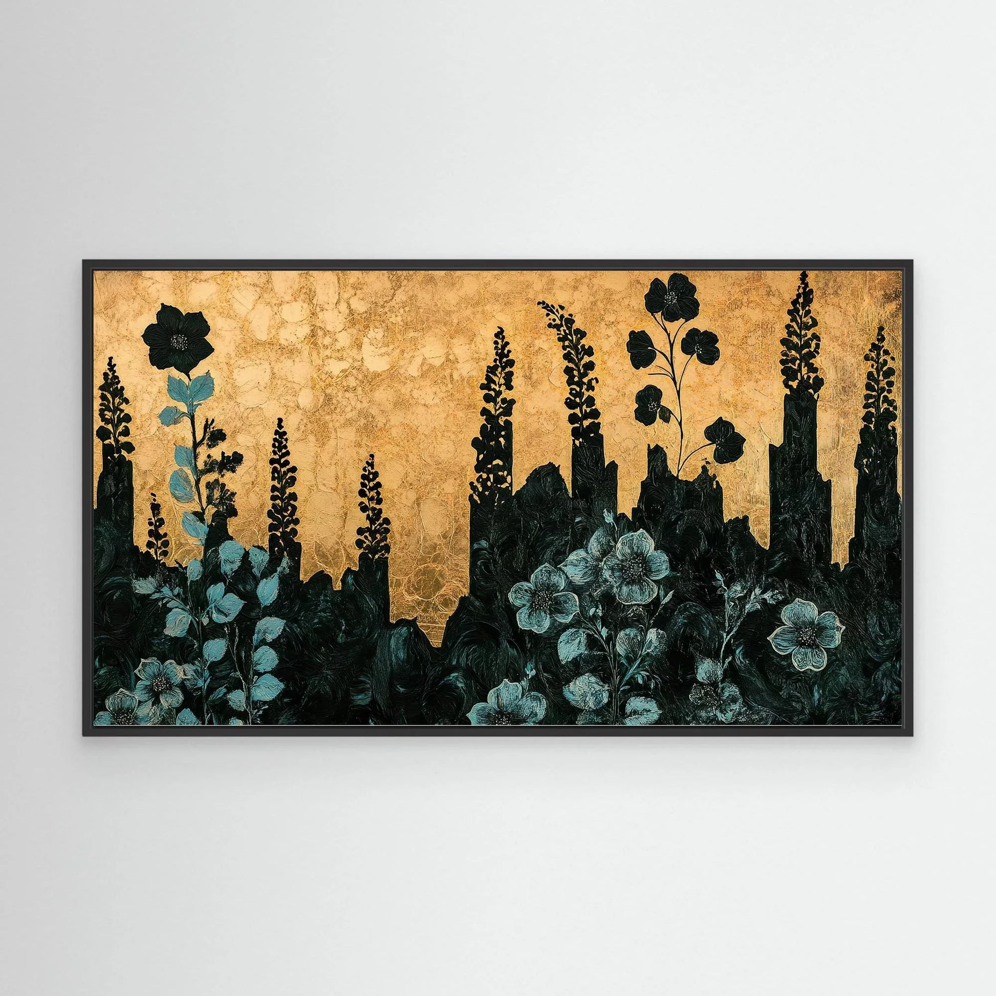 Golden Garden Canvas Print Robussi