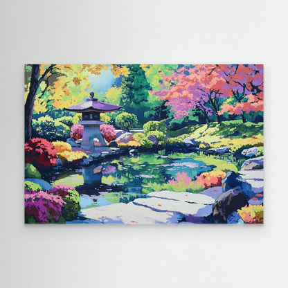 Green Haven Canvas Print Robussi