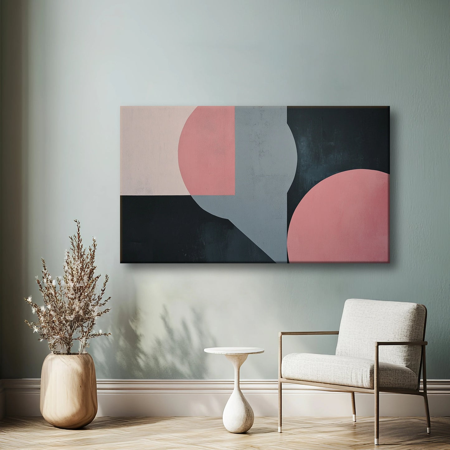 Grey Filter Canvas Print Robussi