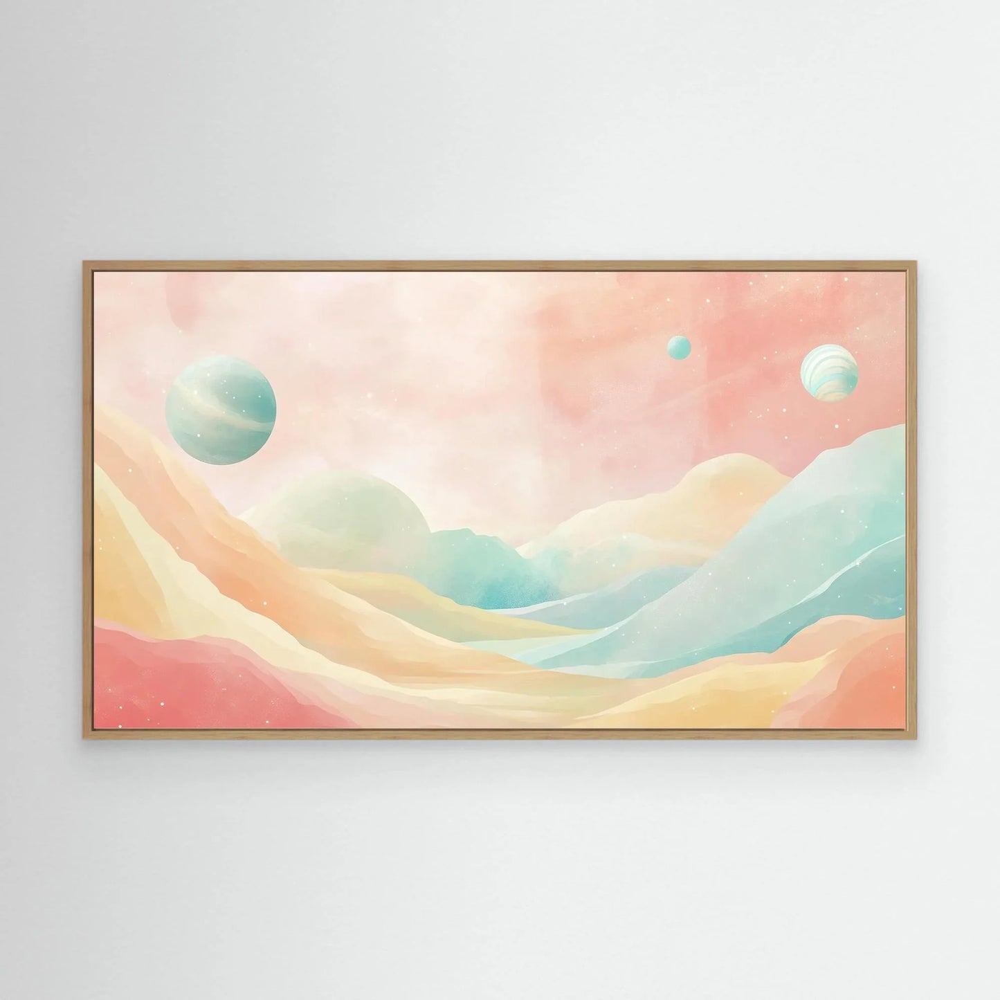 Happy Universe Canvas Print Robussi