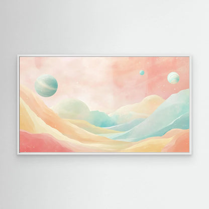 Happy Universe Canvas Print Robussi
