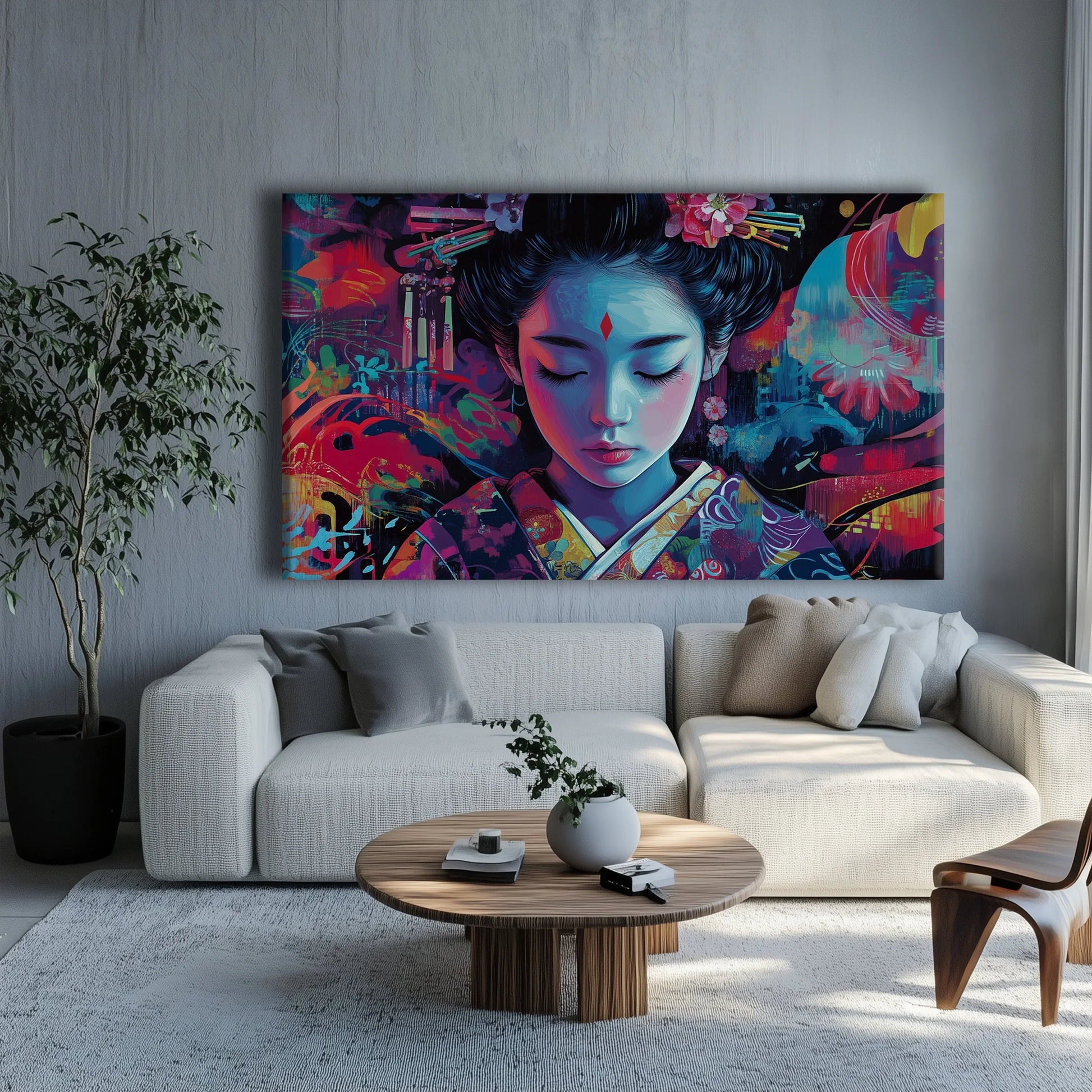 Harmless Beauty Canvas Print Robussi