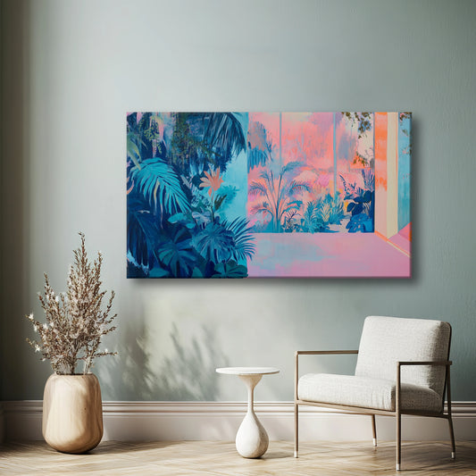 Hidden Garden Canvas Print Robussi