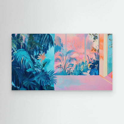 Hidden Garden Canvas Print Robussi