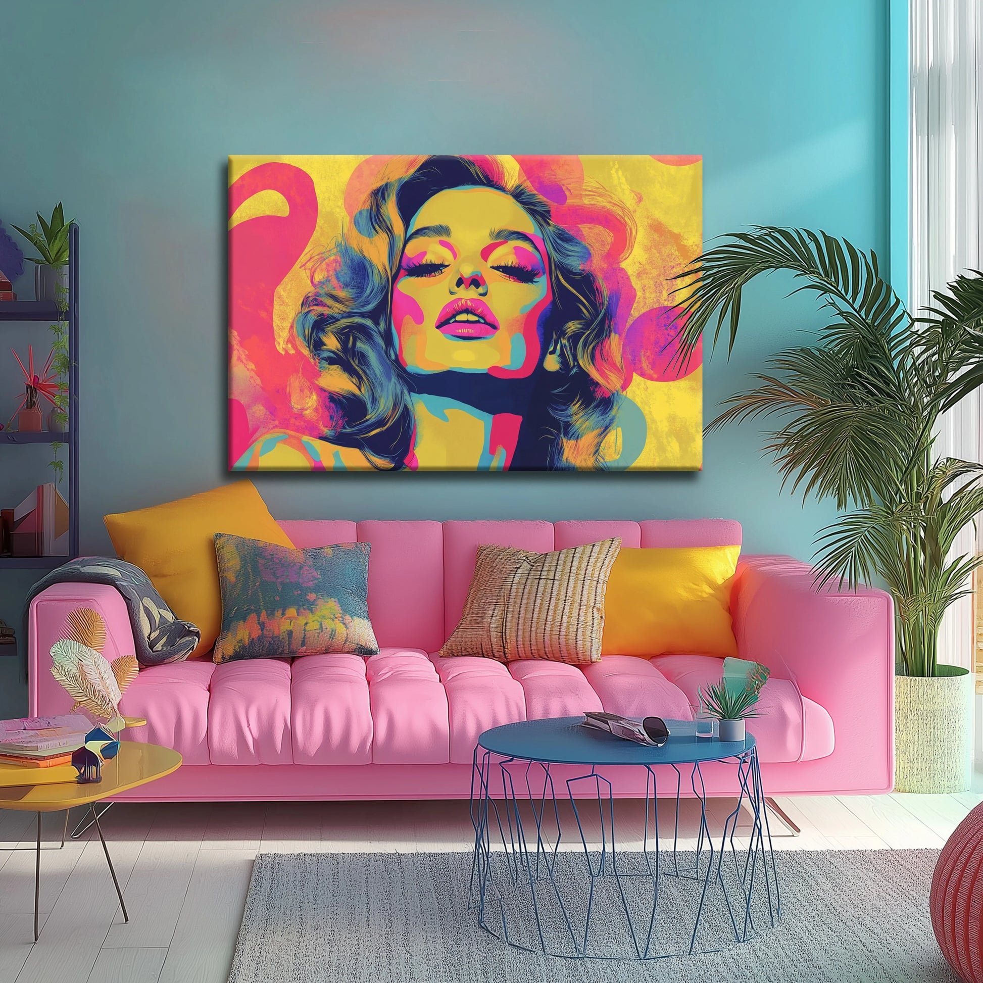Illuminated Canvas Print Robussi