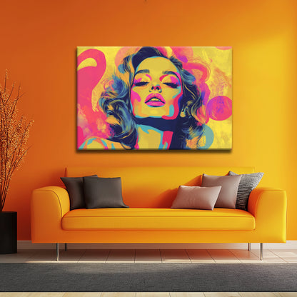 Illuminated Canvas Print Robussi