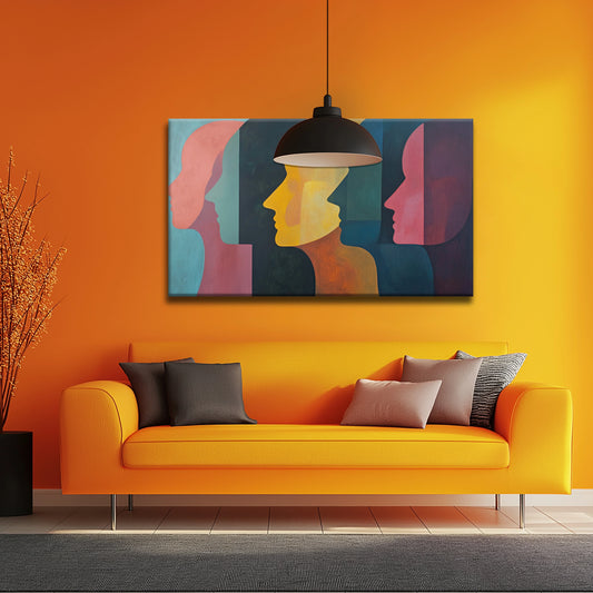Individual Similarity Canvas Print Robussi