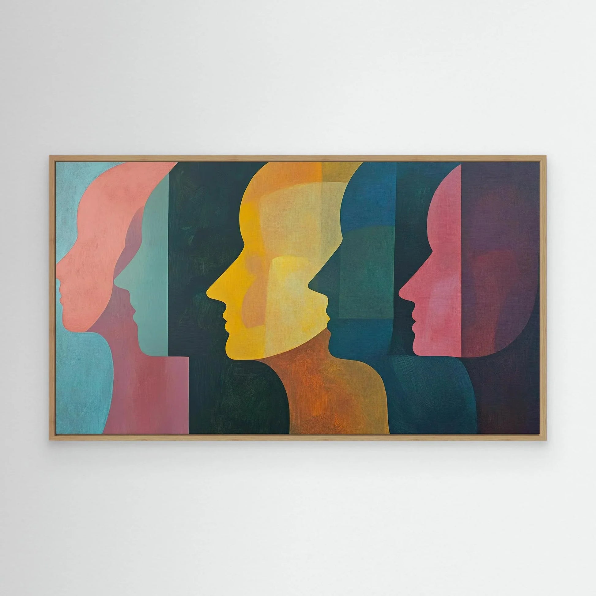 Individual Similarity Canvas Print Robussi