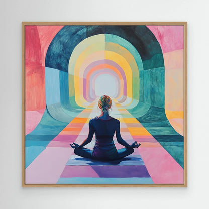 Interstellar Meditation Canvas Print Robussi