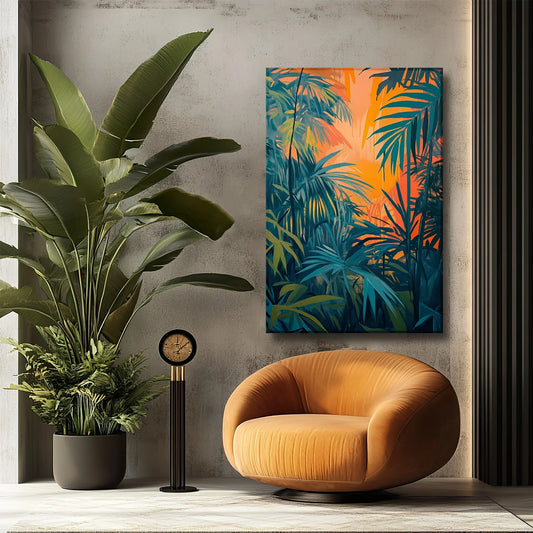Into the Jungle Canvas Print Robussi